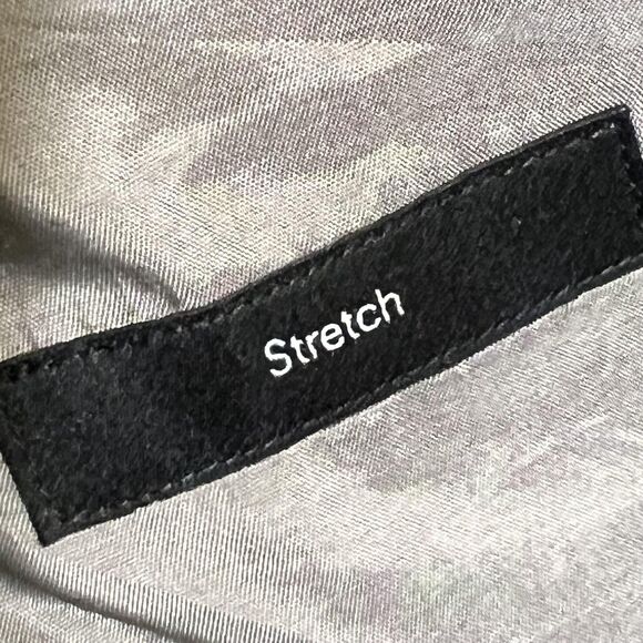 Hugo Boss Blazer Mens 44 Large Gray Stretch Virgin Wool Two Button Suit Jacket - Picture 5 of 13